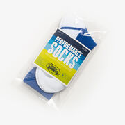 Basketball Woven Mid-Calf Socks - Player (Royal Blue/White)