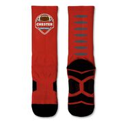 Custom Team Graphic Flex Mid-Calf Socks - Football