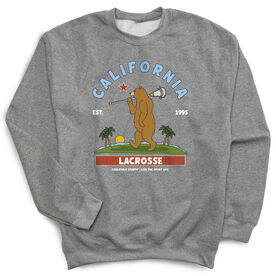 Guys Lacrosse Crewneck Sweatshirt - California Lacrosse