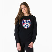 Soccer Tshirt Long Sleeve - Soccer USA