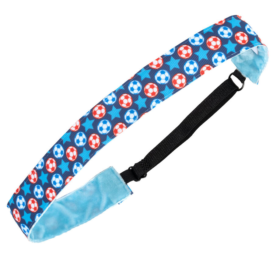 Soccer Juliband Non-Slip Headband - Soccer All Day Patriotic
