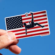 Soccer Sticker - Patriotic