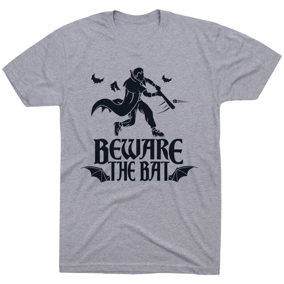 Baseball T-Shirt Short Sleeve - Beware The Bat