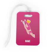 Cheerleading Bag/Luggage Tag - Personalized Hurdler