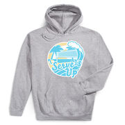 Volleyball Hooded Sweatshirt - Serve's Up