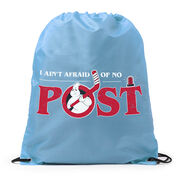 Hockey Drawstring Backpack - Ain't Afraid of No Post