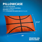 Basketball Pillowcase - Texture