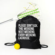 Lacrosse Drawstring Backpack - All Weekend Lacrosse