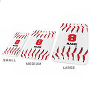 Baseball Bag/Luggage Tag - Personalized Big Number with Baseball