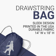 Hockey Drawstring Backpack - Yeti