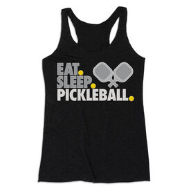 Pickleball Women's Everyday Tank Top - Eat. Sleep. Pickleball