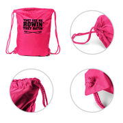 Crew Drawstring Backpack - They See Me Rowin'