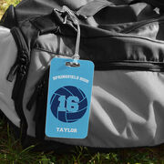 Volleyball Bag/Luggage Tag - Personalized Volleyball Team