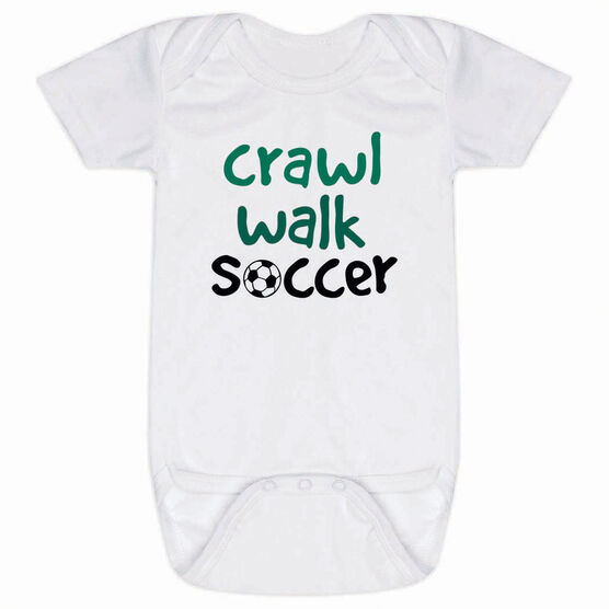 Soccer Baby One-Piece - Crawl Walk Soccer