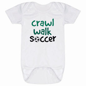 Soccer Baby One-Piece - Crawl Walk Soccer