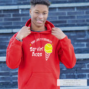 Tennis Hooded Sweatshirt - Servin' Aces