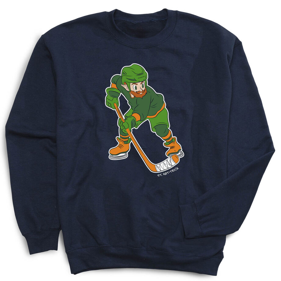 Hockey Crewneck Sweatshirt - St. Hat-Trick