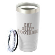 Football 20 oz. Double Insulated Tumbler - Eat Sleep Football