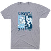 Hockey Short Sleeve T-Shirt - Survival of the Fittest
