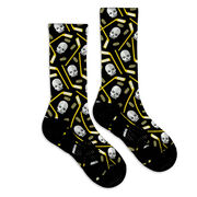 Hockey Graphic Flex Mid-Calf Socks - Diehard
