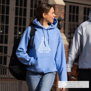 Lacrosse Hooded Sweatshirt - Merry Laxmas Tree