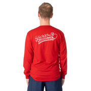 Pickleball Tshirt Long Sleeve - Kind Of A Big Dill (Back Design)