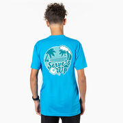 Pickleball Short Sleeve T-Shirt - Serve's Up (Back Design)