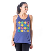 Softball Women's Everyday Tank Top - Softball Makes Me Happy