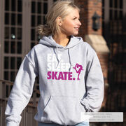 Figure Skating Hooded Sweatshirt - Eat. Sleep. Skate.