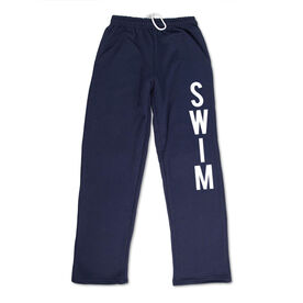 Swimming Fleece Sweatpants - Swim [Adult Medium/Navy] - SS