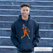 Baseball Hooded Sweatshirt - Home Run Zombie