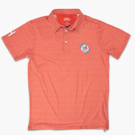 Custom Team Short Sleeve Polo Shirt - Baseball Stripes