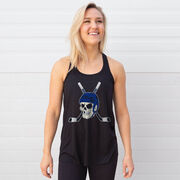  Hockey Flowy Racerback Tank Top - Chill to the Bone