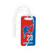 Hockey Bag/Luggage Tag - Personalized Hockey Slap Shot