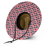 Hockey Straw Hat - USA
