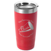 Cheerleading 20 oz. Double Insulated Tumbler - Megaphone Icon