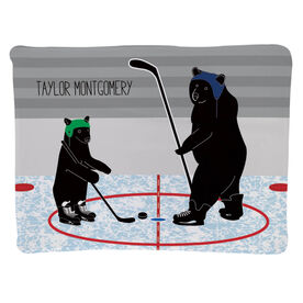 Hockey Baby Blanket - Bears