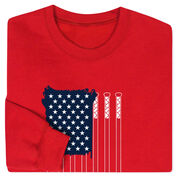 Hockey Crewneck Sweatshirt - American Flag