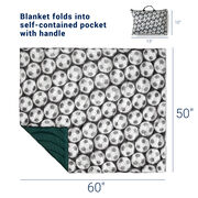 Soccer Gameday Puffle Blanket - Play Soccer