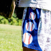 Baseball Beckett™ Shorts - Navy Digital Camo