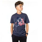 Hockey Short Sleeve T-Shirt - Hockey Eagle