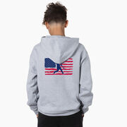 Baseball Hooded Sweatshirt - Baseball Land That We Love (Back Design)