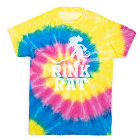 Hockey Short Sleeve T-Shirt - Rink Rat Tie Dye