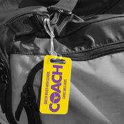 Gymnastics Bag/Luggage Tag - Personalized Coach