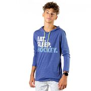 Men's Hockey Lightweight Hoodie - Eat Sleep Hockey