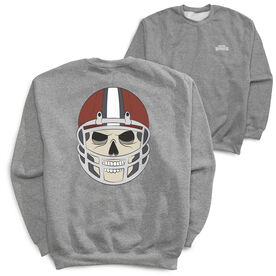 Football Crewneck Sweatshirt - Game Face (Back Design)