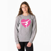 Gymnastics Tshirt Long Sleeve - Gymnast Heart