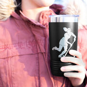 Field Hockey 20 oz. Double Insulated Tumbler - Silhouette