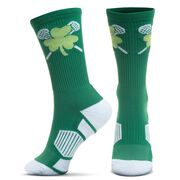 Girls Lacrosse Woven Mid-Calf Sock Set - Holiday Collection