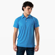 Baseball Short Sleeve Polo Shirt - Pop Fly Baseball